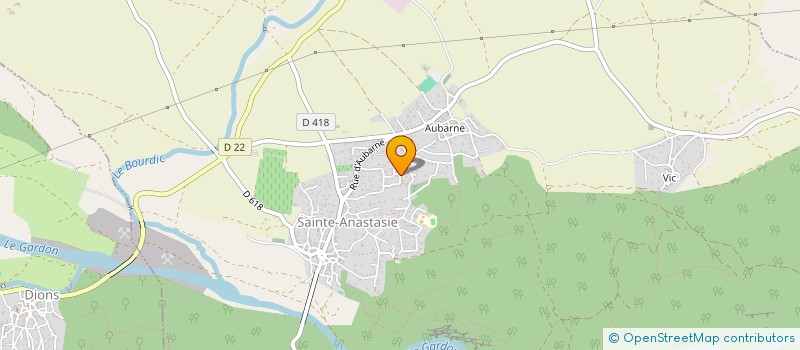 localisation de l'entreprise MONSIEUR JEAN RAVENT  SAINTE-ANASTASIE