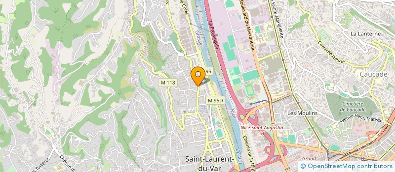 localisation de l'entreprise MONSIEUR JEAN RAVERA à SAINT-LAURENT-DU-VAR