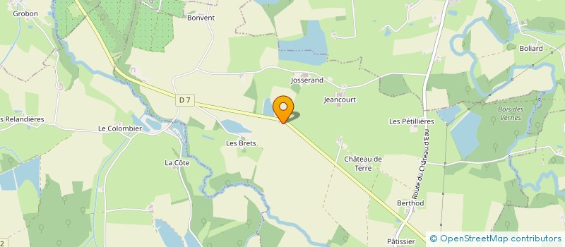 localisation de l'entreprise MONSIEUR JEAN RAVOUX  LA CHAPELLE DU CHATELARD