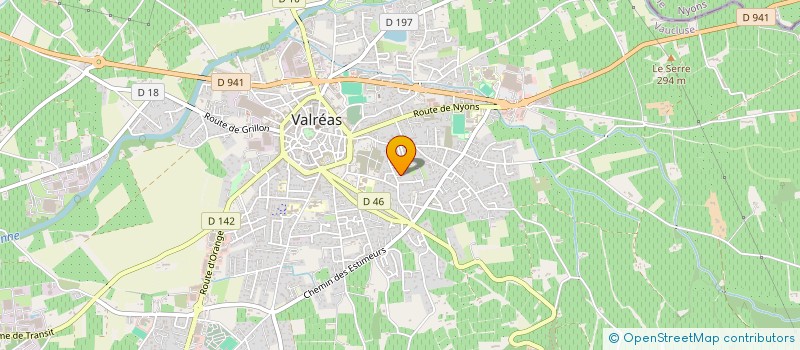 localisation de l'entreprise MONSIEUR JEAN RAYMOND à VALREAS