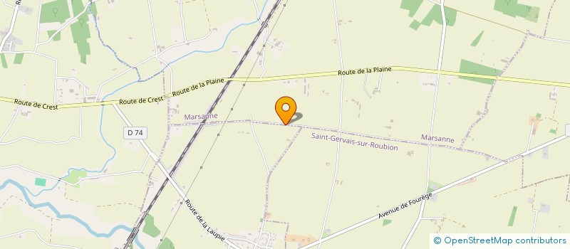 localisation de l'entreprise MONSIEUR JEAN-RAYMOND DELAHAYE  MARSANNE