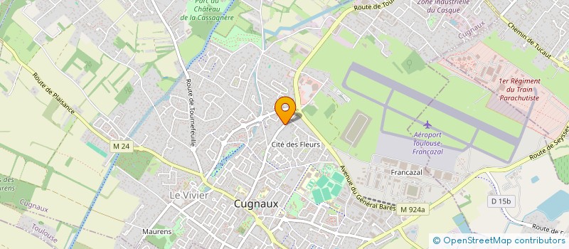 localisation de l'entreprise MONSIEUR JEAN-RAYMOND FERRE à CUGNAUX