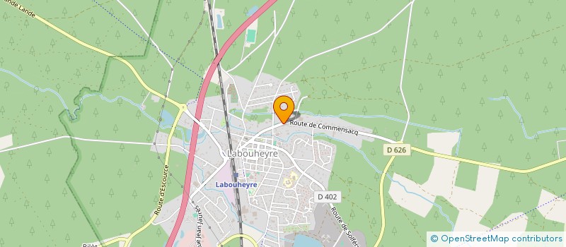 localisation de l'entreprise MONSIEUR JEAN RAYMOND FERRET  LABOUHEYRE