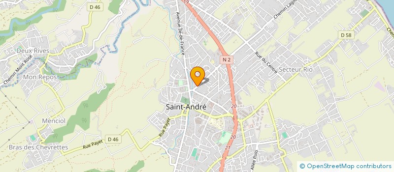 localisation de l'entreprise MONSIEUR JEAN RAYMOND FOCK KING à SAINT-ANDRE