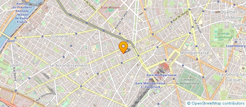 localisation de l'entreprise MONSIEUR JEAN RAYNAL  PARIS