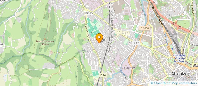 localisation de l'entreprise MONSIEUR JEAN RAYNAUD  CHAMBERY