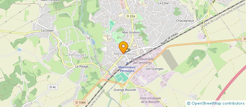 localisation de l'entreprise MONSIEUR JEAN RAYNAUD à MEXIMIEUX