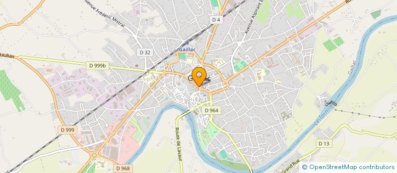 localisation de l'entreprise MONSIEUR JEAN RAYNAUD à GAILLAC