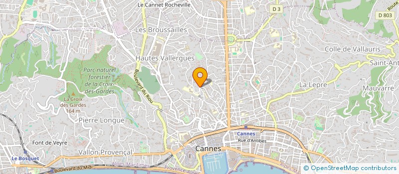 localisation de l'entreprise MONSIEUR JEAN RAYNAUT à CANNES