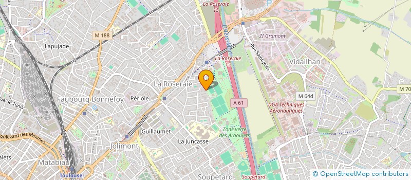 localisation de l'entreprise MONSIEUR JEAN RAYNFELD à TOULOUSE