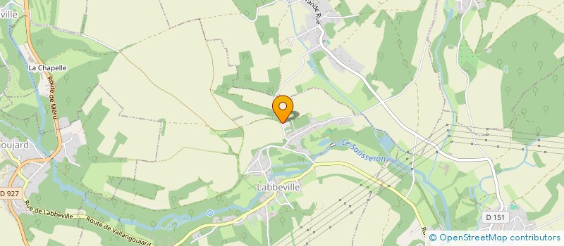 localisation de l'entreprise MONSIEUR JEAN REBEYROLLE  LABBEVILLE