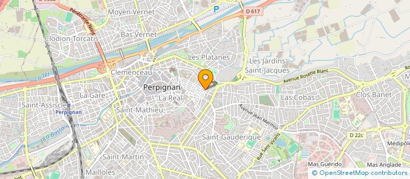 localisation de l'entreprise MONSIEUR JEAN REBOUL à PERPIGNAN