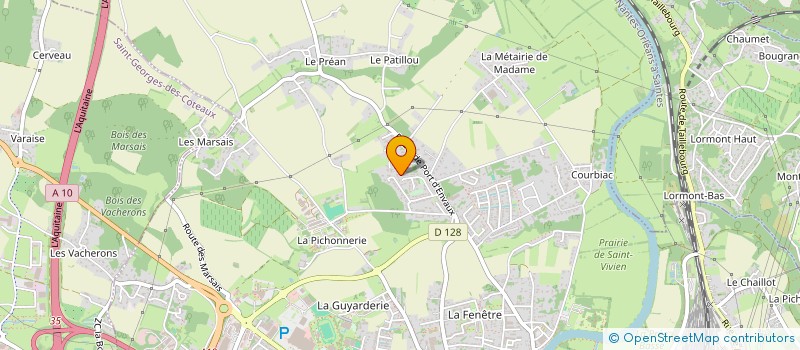 localisation de l'entreprise MONSIEUR JEAN REBOUX  SAINTES