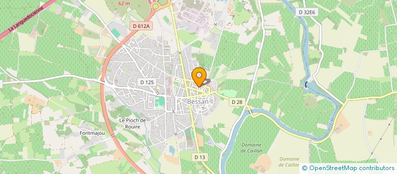 localisation de l'entreprise MONSIEUR JEAN RECORD  BESSAN