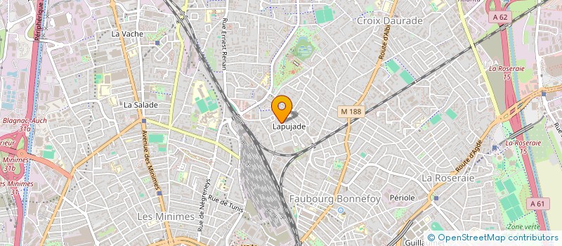 localisation de l'entreprise MONSIEUR JEAN REDON à TOULOUSE