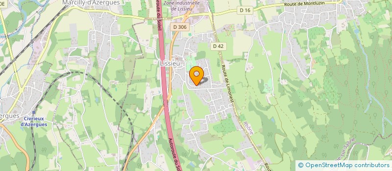localisation de l'entreprise MONSIEUR JEAN REDON à LISSIEU