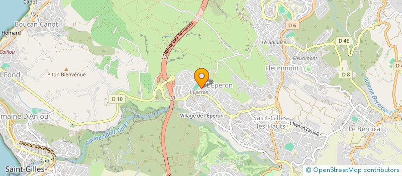 localisation de l'entreprise MONSIEUR JEAN REFESSE  SAINT-PAUL