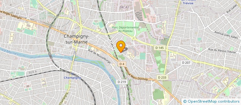 localisation de l'entreprise MONSIEUR JEAN REFEUIL  CHAMPIGNY-SUR-MARNE