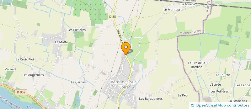 localisation de l'entreprise MONSIEUR JEAN REFFAY à VARENNES-SUR-LOIRE