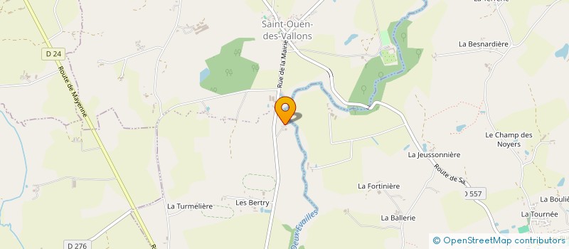 localisation de l'entreprise MONSIEUR JEAN REGIS DE HERCE  EVRON