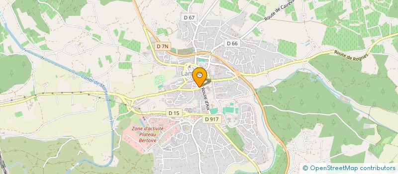 localisation de l'entreprise MONSIEUR JEAN-REGIS VALOUR  LAMBESC