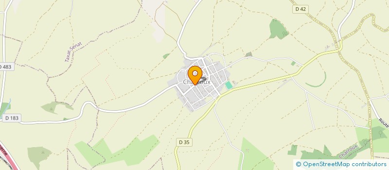 localisation de l'entreprise MONSIEUR JEAN-REGIS VEILLEROT à CHARROUX