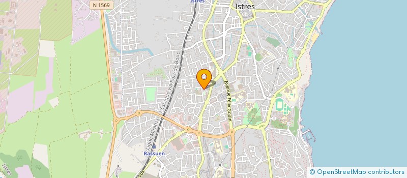 localisation de l'entreprise MONSIEUR JEAN REGNARD à ISTRES