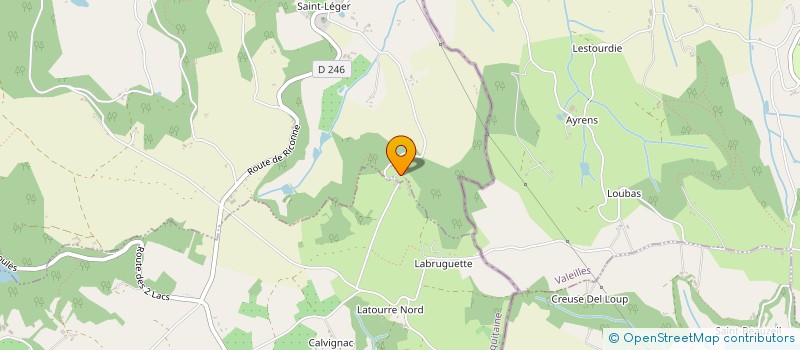 localisation de l'entreprise MONSIEUR JEAN REGNIER  PENNE-D'AGENAIS