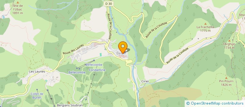 localisation de l'entreprise MONSIEUR JEAN REGNIER  BEUIL