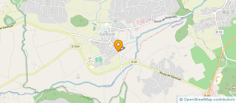 localisation de l'entreprise MONSIEUR JEAN REGNIER  GAREOULT