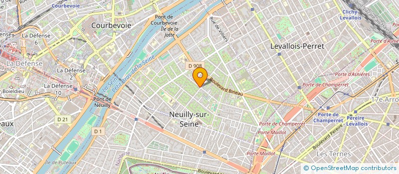 localisation de l'entreprise MONSIEUR JEAN REICHMANN à NEUILLY-SUR-SEINE