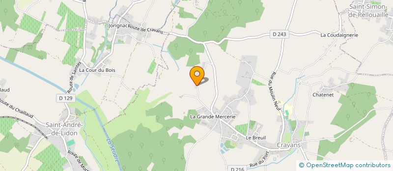 localisation de l'entreprise MONSIEUR JEAN REIGNER  CRAVANS