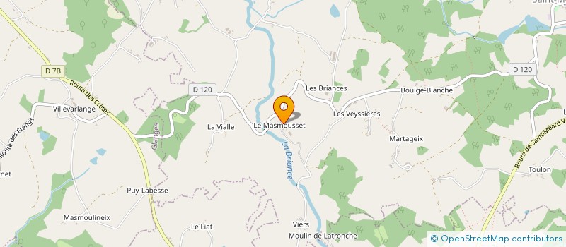 localisation de l'entreprise MONSIEUR JEAN REILHAC  SAINT-MEARD