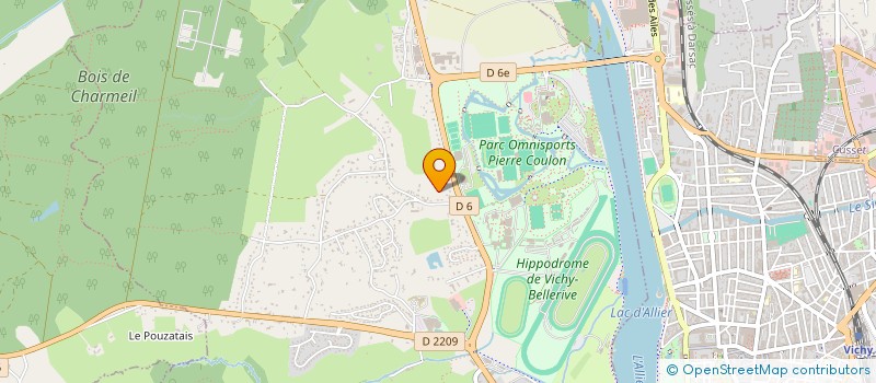 localisation de l'entreprise MONSIEUR JEAN REINARD à BELLERIVE-SUR-ALLIER