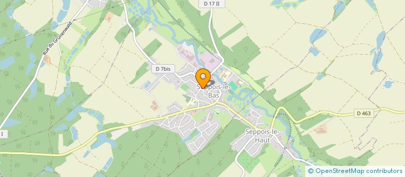 localisation de l'entreprise MONSIEUR JEAN REINHART  SEPPOIS-LE-BAS