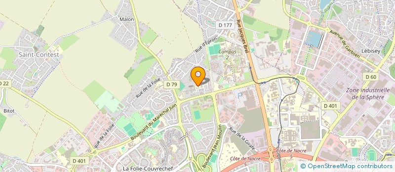 localisation de l'entreprise MONSIEUR JEAN REITER à CAEN