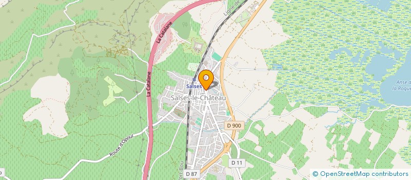 localisation de l'entreprise MONSIEUR JEAN REIXACH  SALSES-LE-CHATEAU