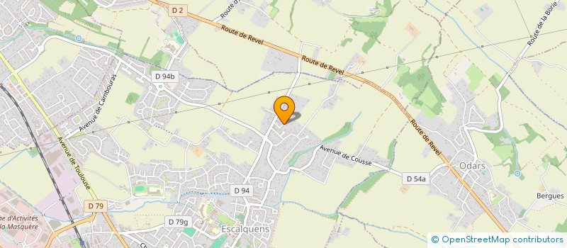 localisation de l'entreprise MONSIEUR JEAN REMAURY  ESCALQUENS