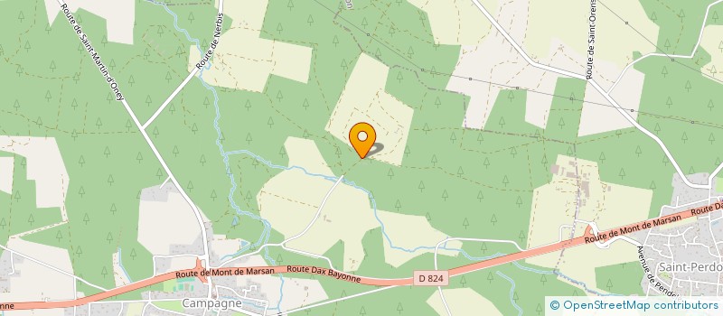 localisation de l'entreprise MONSIEUR JEAN REMI DATCHARRY  CAMPAGNE