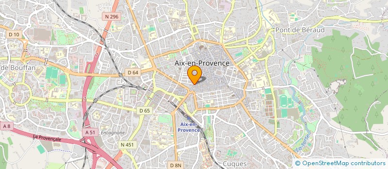 localisation de l'entreprise MONSIEUR JEAN REMI GRANGER à AIX-EN-PROVENCE