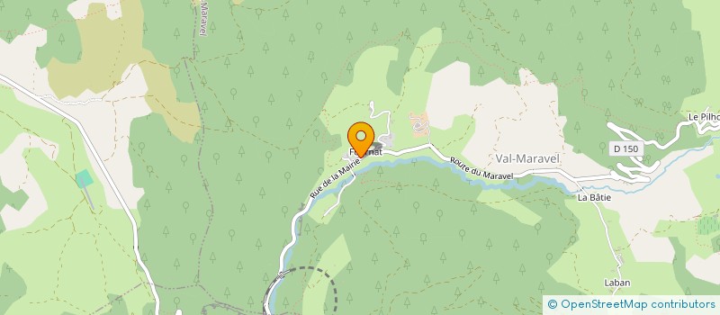 localisation de l'entreprise MONSIEUR JEAN-REMI LESURQUES  VAL-MARAVEL