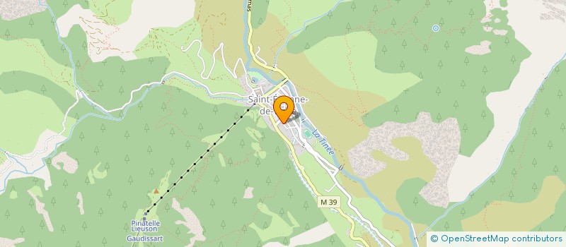 localisation de l'entreprise MONSIEUR JEAN REMI PAYAN  SAINT-ETIENNE-DE-TINEE