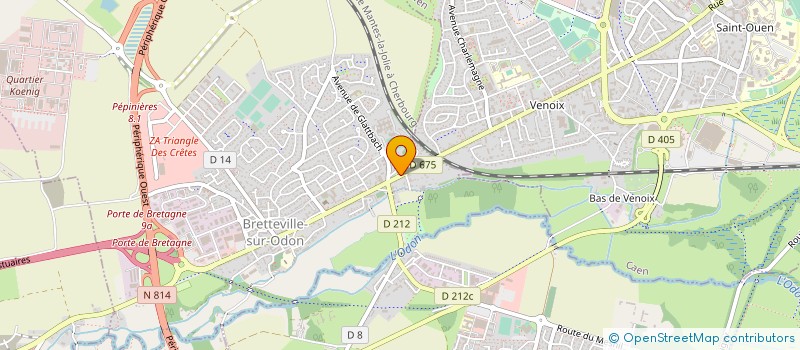 localisation de l'entreprise MONSIEUR JEAN-REMI QUENTIN  BRETTEVILLE-SUR-ODON