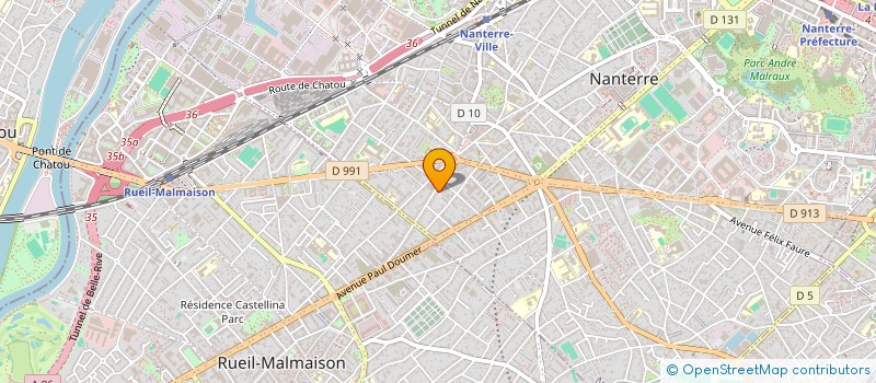 localisation de l'entreprise MONSIEUR JEAN REMOND à NANTERRE
