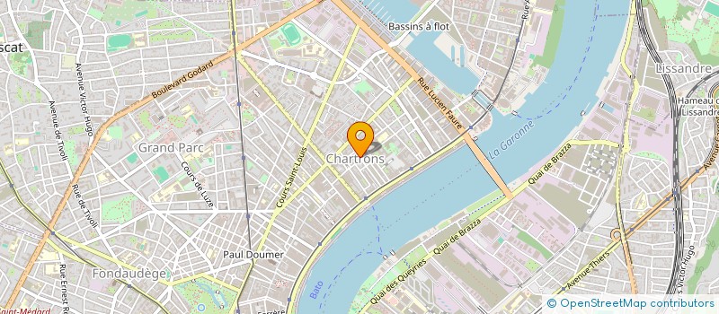 localisation de l'entreprise MONSIEUR JEAN-REMY ALLAIS  BORDEAUX