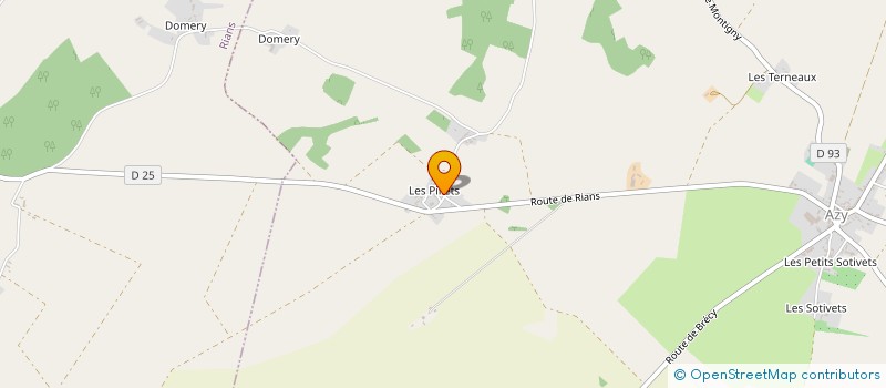 localisation de l'entreprise MONSIEUR JEAN-REMY BUT  AZY