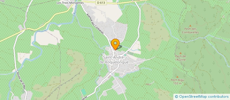 localisation de l'entreprise MONSIEUR JEAN REMY ESTADIEU  SAINT-ANDRE-DE-ROQUELONGUE