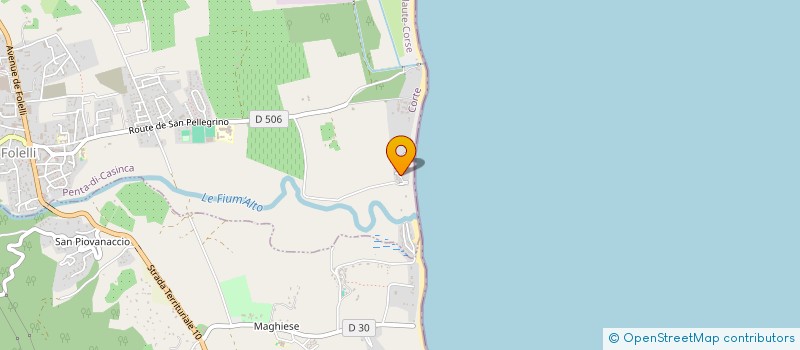 localisation de l'entreprise MONSIEUR JEAN REMY GIAMARCHI  PENTA-DI-CASINCA