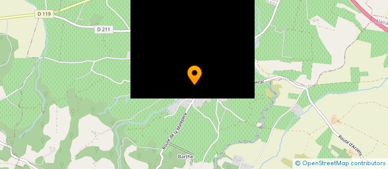 localisation de l'entreprise MONSIEUR JEAN-REMY NOMBLOT  ARZENS