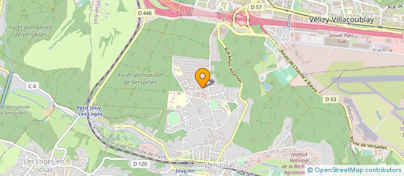 localisation de l'entreprise MONSIEUR JEAN RENARD  JOUY-EN-JOSAS